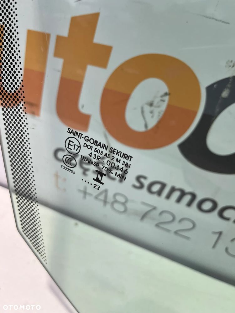 BMW 3 E92 Szyba boczna z przodu po prawej SAINT-GOBAIN 43R-00346 2023R NOWA - 2