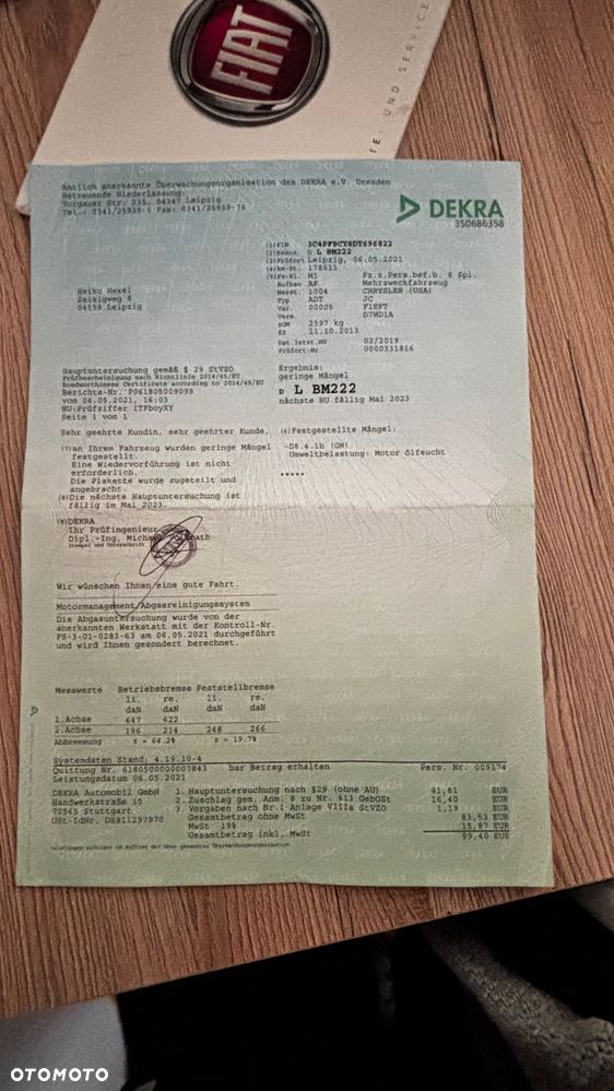 Fiat Freemont 2.0 Multijet 16V DPF Automatik Allrad Lounge - 32