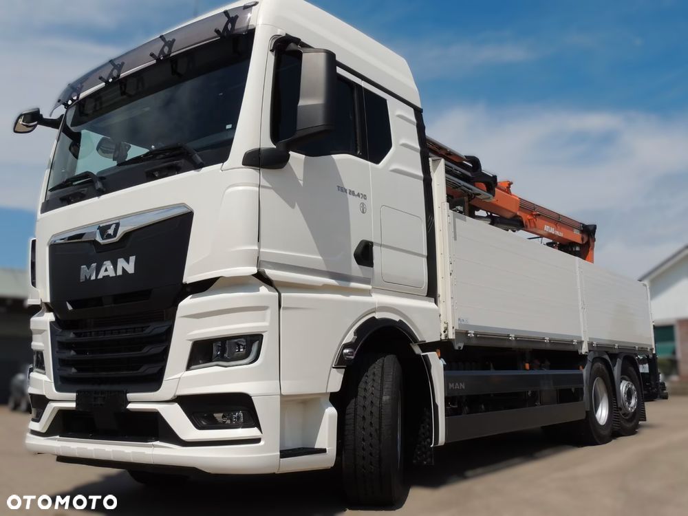 MAN TGX 26.470 6x2*4+ żuraw Atlas 170.2 | 2022 | 16 400 km | Retarder | Lift + skrętna oś - 1