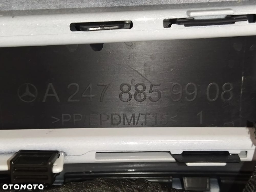 MERCEDES GLA H247 AMG LIFT 23- ZDERZAK PRZÓD PRZEDNI GRILL ZANCZEK GWIAZDA 6XPDC KRATKI ORYGINAŁ - 28
