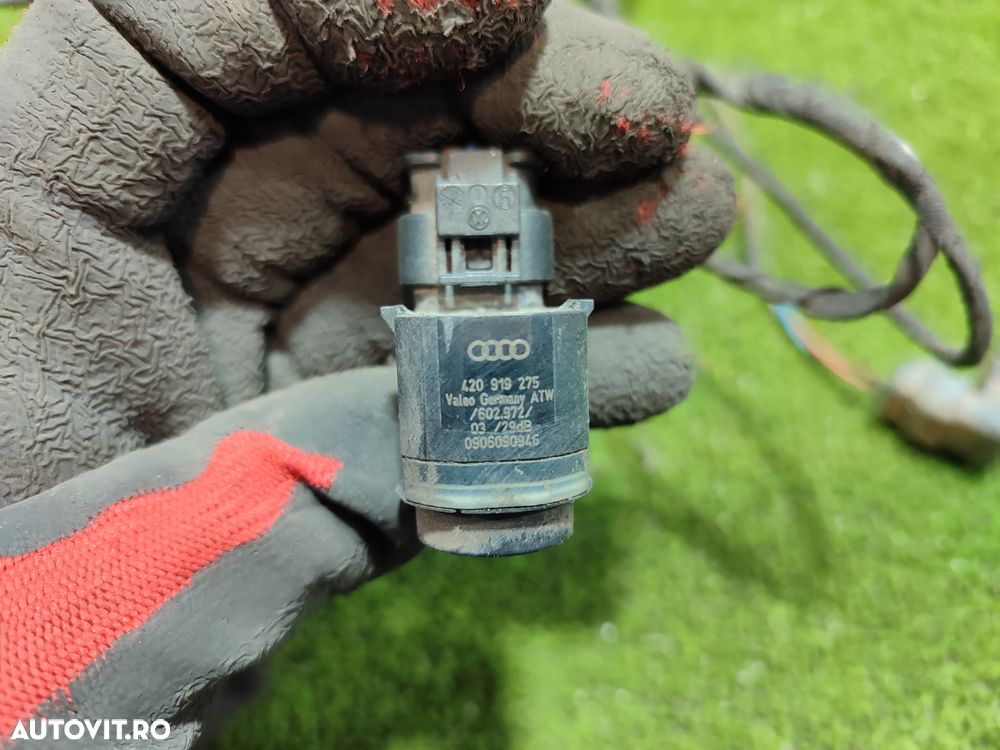 SENZORI PARCARE SPATE + INSTALATIE AUDI A4 B8 2.0 DIESEL 2010 COD OEM 420919275 / 2009-2016 - 5