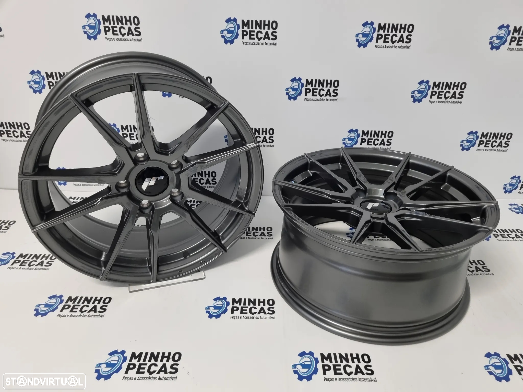 Jantes Japan Racing (JR21) em 17 GunMetal (5X120) - 4