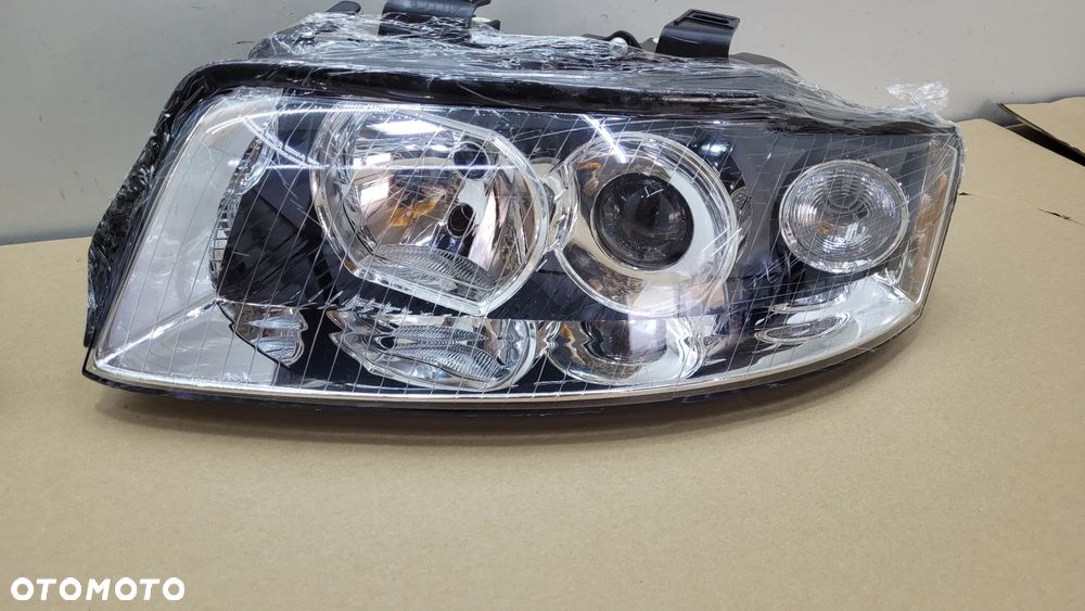 REFLEKTOR LAMPA LEWA  PRAWA PRZÓD AUDI A4 B6 2000-2004 HOMOLOGACJA - 12