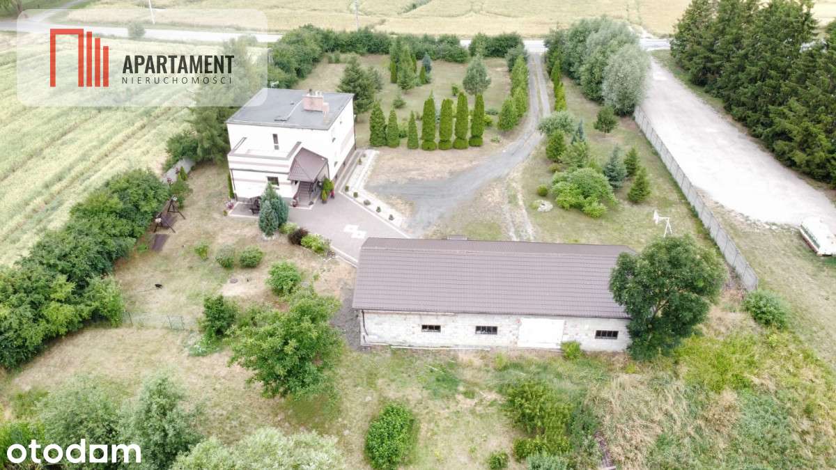 Dom 156m² + Hala/Garaże  160m² | Działka 5800m² - Pełny obrazek: 5/20