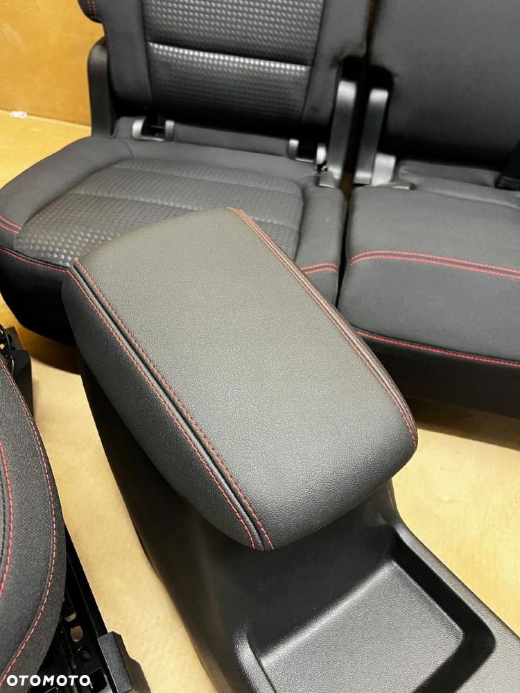 KOMPLET FOTELE MATERIAŁOWE WNĘTRZE TUNEL ŚRODKOWY FORD KUGA ST-LINE MK3 - 9