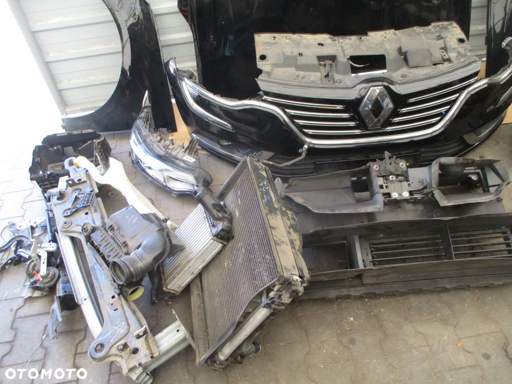 RENAULT TALISMAN KOMPLETNY PRZÓD MASKA ZDERZAK PAS BŁOTNIK LAMPY CHŁODNICE TEGNE GNE - 3
