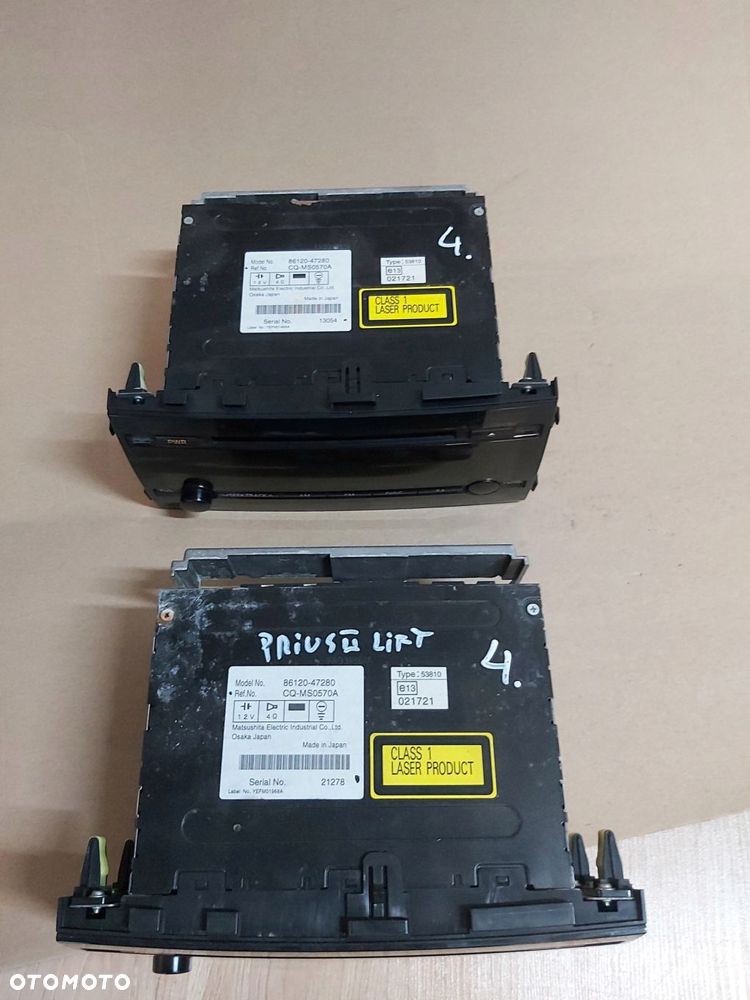 Toyota Prius II radio CD 86120-47280 - 3