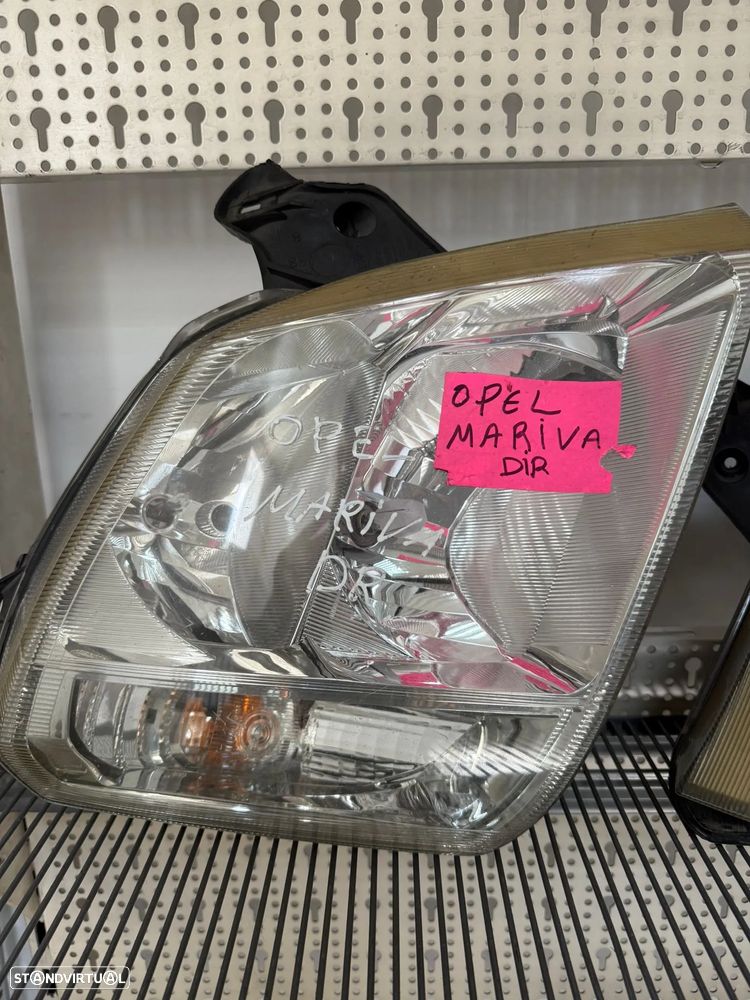 Farol opel meriva direito - 1
