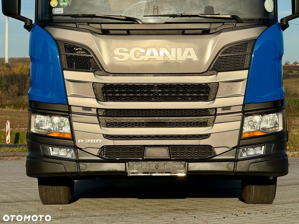Scania P280 / FIRANKA / 20 EUROPALET / 220 TYŚ KM / 2022 ROK / SYPIALKA / SILNIK 6 / JAK NOWY - 14