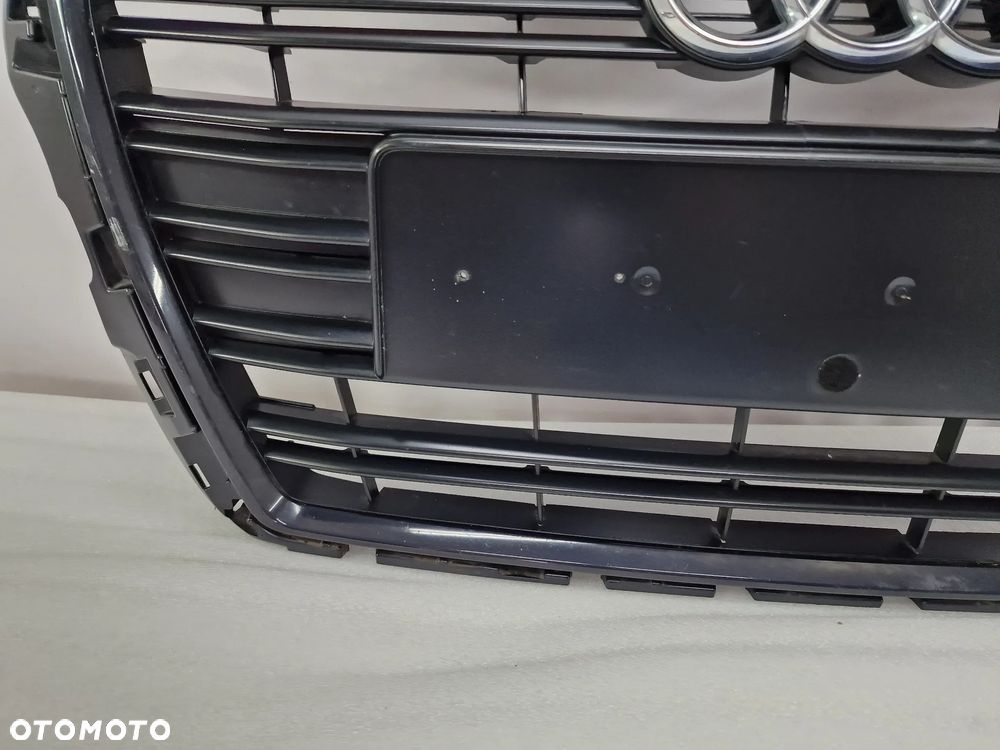 AUDI A3 8V / 8V3 S-LINE 16- ATRAPA / GRILL PRZEDNI PRZÓD CZARNY BEZ PDC , NR 8V3853651AA , NR AUKCJI GL349 - 6