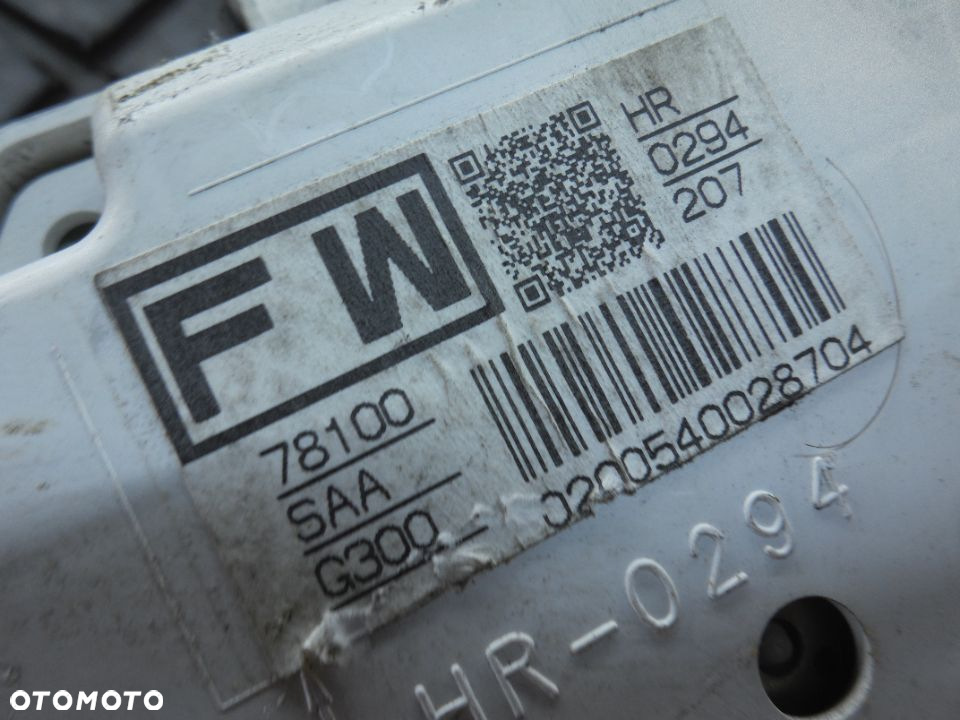 HONDA JAZZ LICZNIK ZEGARY 78100SAAG300 - 2