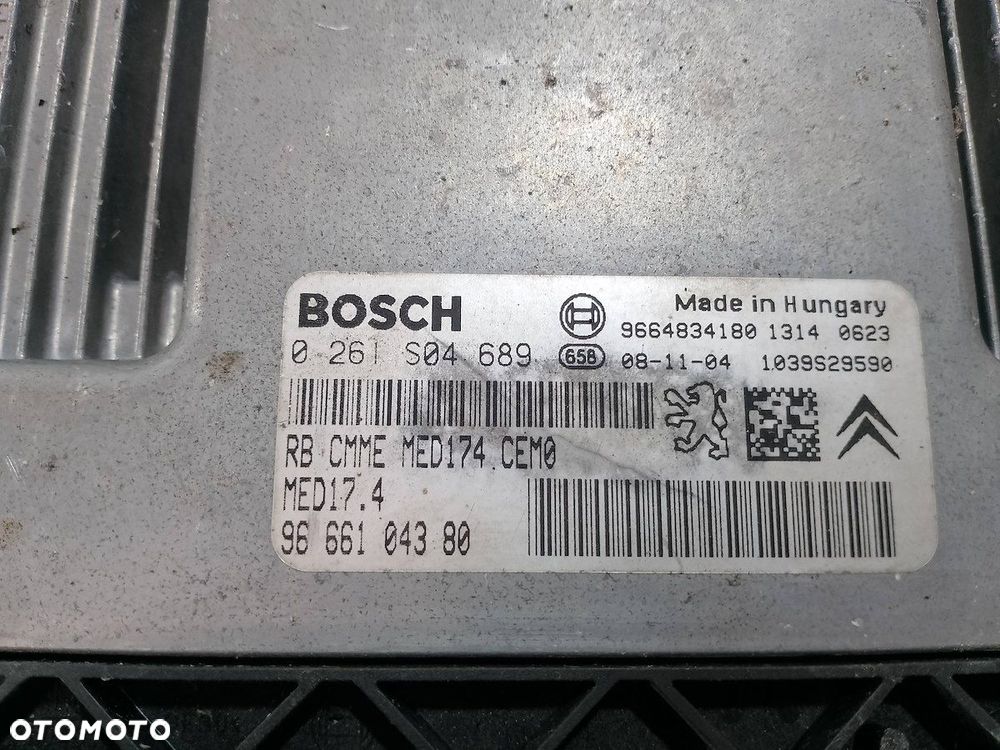 KOMPUTER, STEROWNIK CITROEN C4 GRAND PICASSO  9664834180 - 7