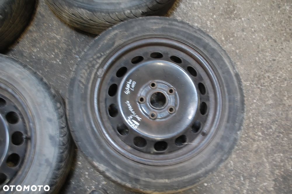 KOŁA FELGI STALOWE + OPONY LETNIE 5X112 205/55R16 ET48 6.5J SEAT LEON II AUDI A3 8P VW SKODA - 3