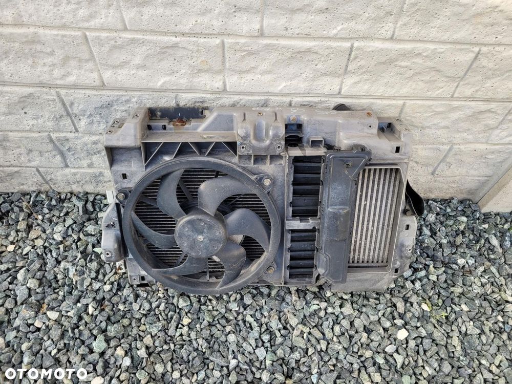 PAS PRZEDNI CHŁODNICE CITROEN C5 III X7 9646474780 9657576680 - 1