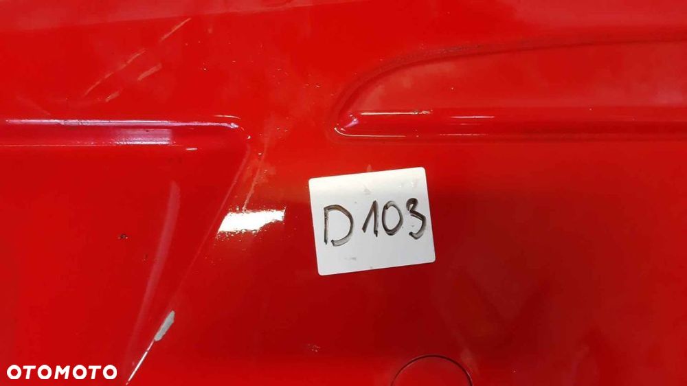 $ ZDERZAK TYŁ TYLNY DO OPEL CORSA D Z547 CZERWONY - 2