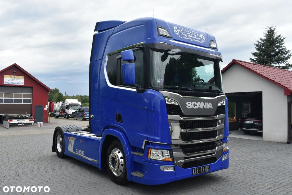Scania R450 // NAVI // VIRTUAL COCKPIT // LED // NOWE OPONY !! // - 11