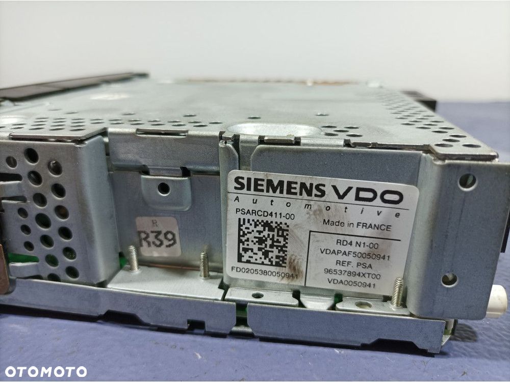 CITROEN C2 I RADIO RADIOODTWARZACZ CD 96537894XT - 5