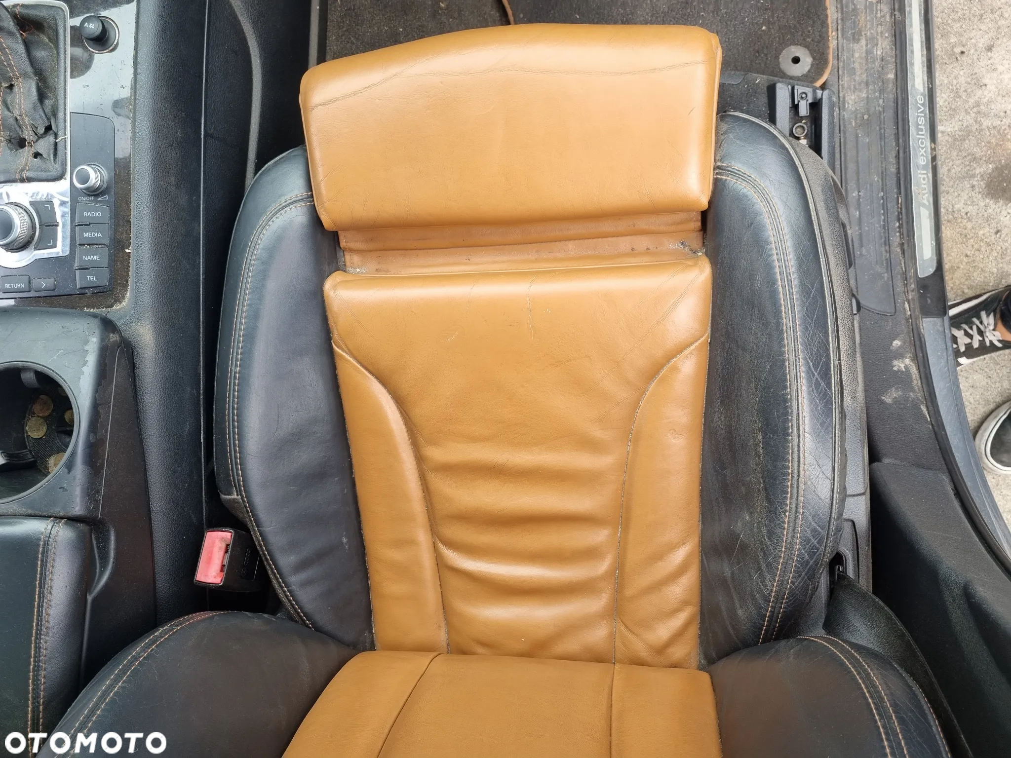 AUDI Q7 4L 05-10 r. FOTELE + KANAPA + KOMPLET BOCZKÓW wersja exclusive + - 4