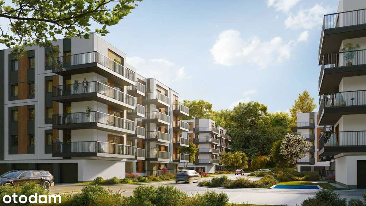 3-pokojowe mieszkanie 53m2 + balkon Bez Prowizji