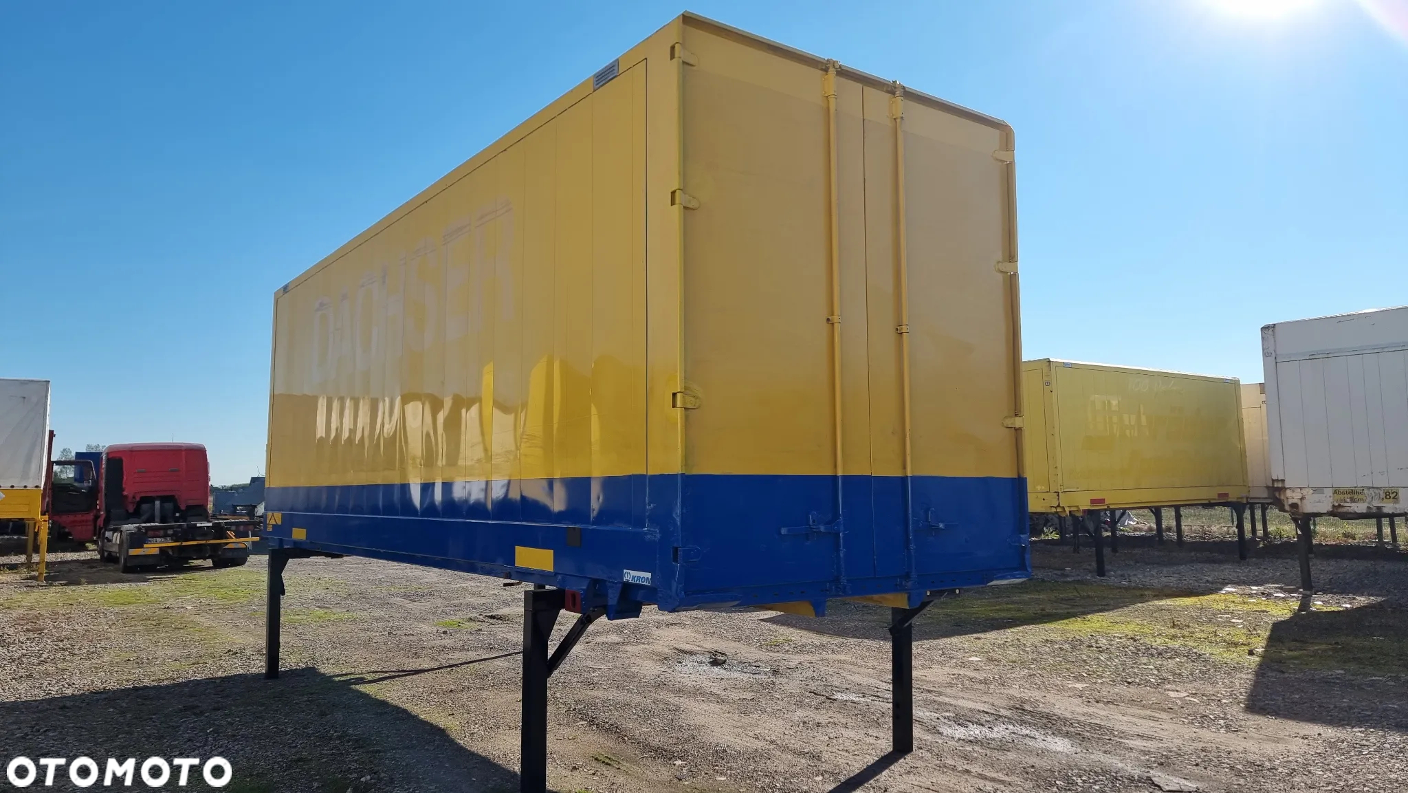 Krone 10xKONTENER/ZABUDOWA 7.80M BDF STALOWY 2010rok ZAMYKANY DRZWIAMI MOŻLIWOŚĆ TRANSPORT ST.BDB - 5