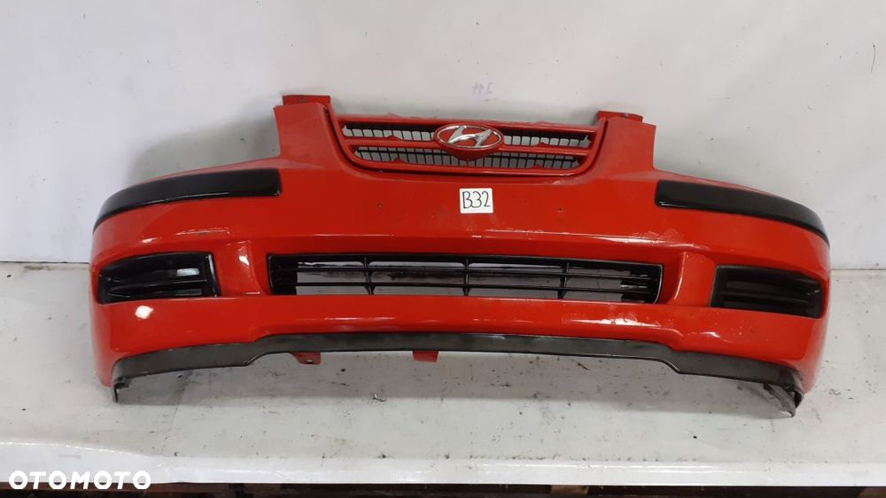 ^ ZDERZAK PRZÓD PRZEDNI DO HYUNDAI MATRIX CZERWONY HL - 1