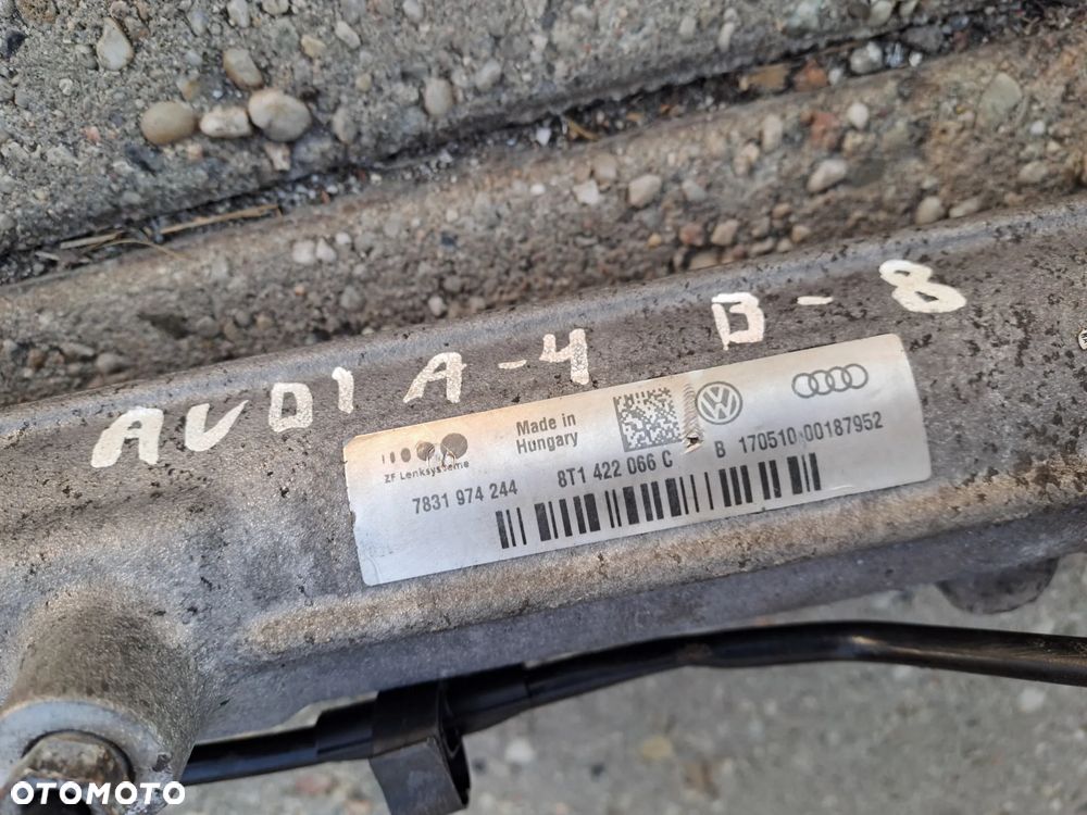 Audi A4 B8 przekładnia kierownicza maglownica listwa 7831974244 8T422066C - 2