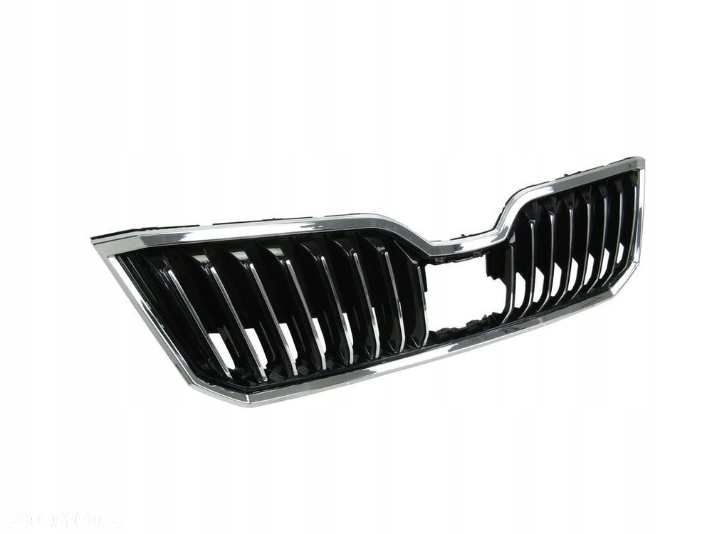 Skoda Superb 15 - 19 Atrapa chłodnicy / Grill z chromem pod radar - 2