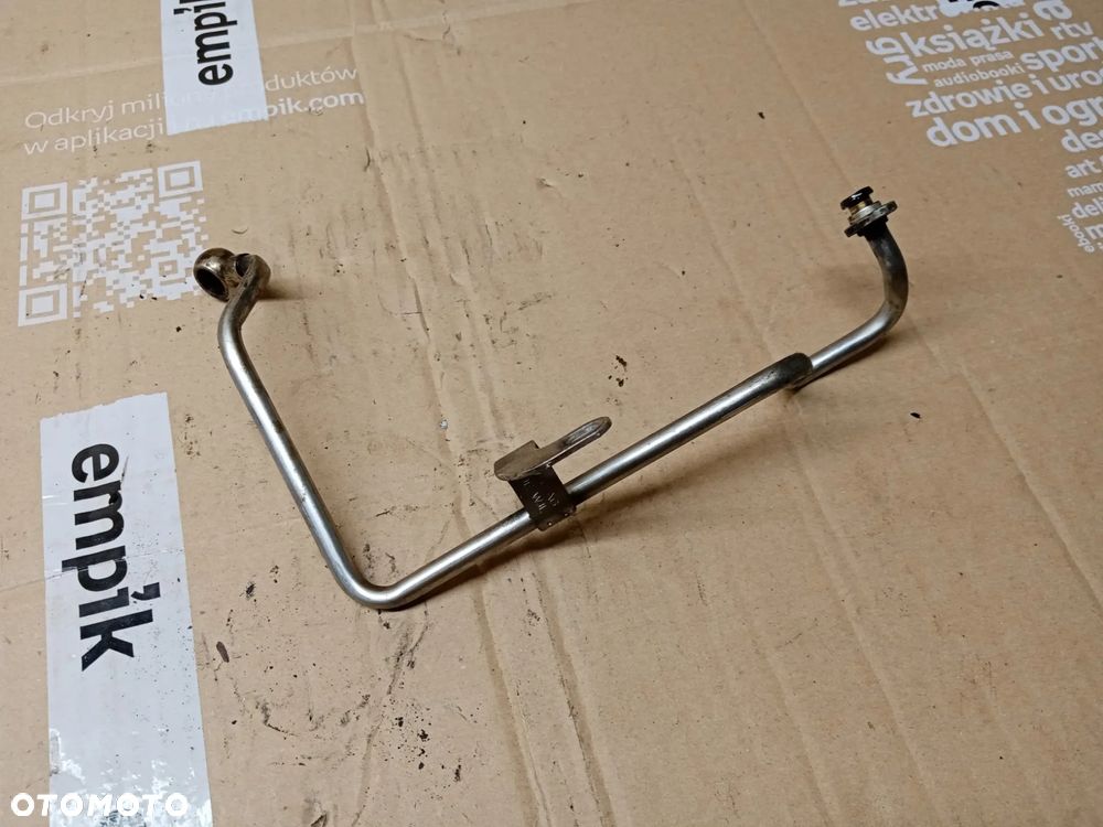 Przewód rurka smarująca dopływu oleju olejowa turbiny VW Golf VI 6 1.2 TSI 03F145140E - 6