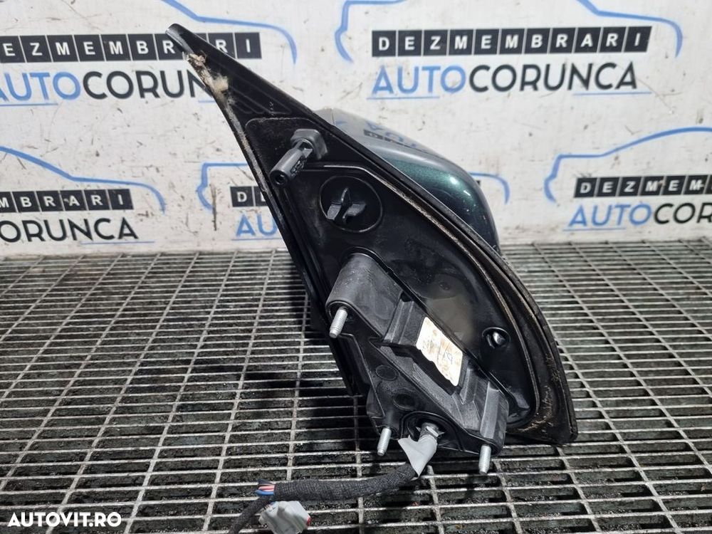 Oglinda stanga Land Rover Freelander 2 Facelift 2010 - 2012 4 Usi Galway green 821 ... - 3