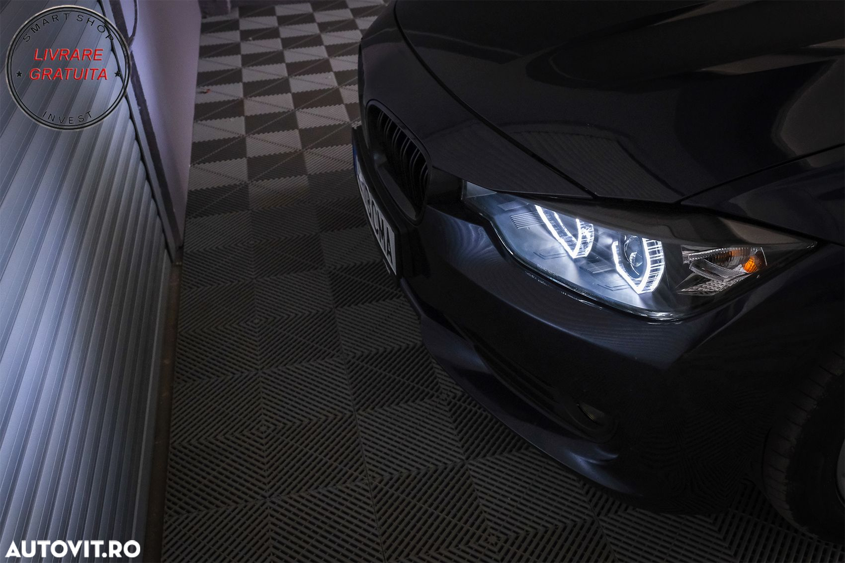 Grile Centrale BMW Seria 3 F30 (2011+) Piano Black M Design- livrare gratuita - 20