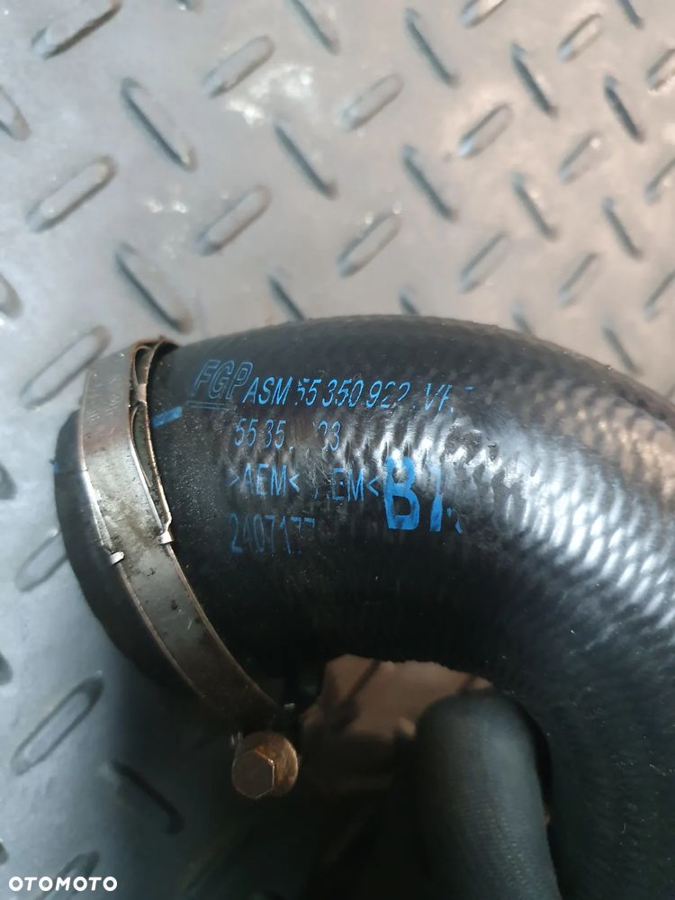 WĄŻ RURA INTERCOOLERA 55350922 OPEL VECTRA C 1.9 - 3