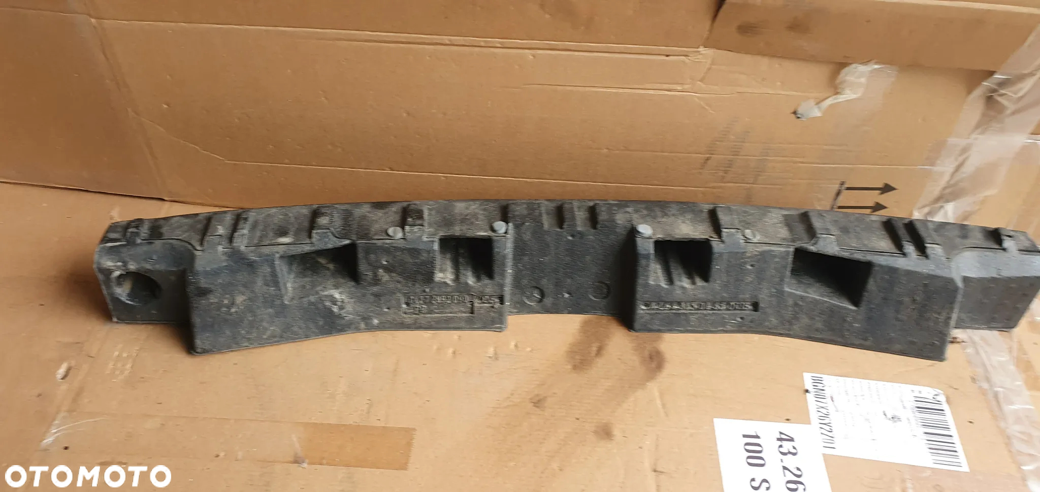 Absorber belki zderzaka tył Mercedes ML W164 A1643150165 - 4