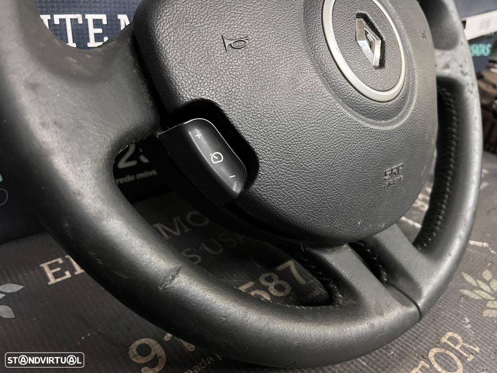 Volante usado pele com airbag RENAULT CLIO III 3 - 6