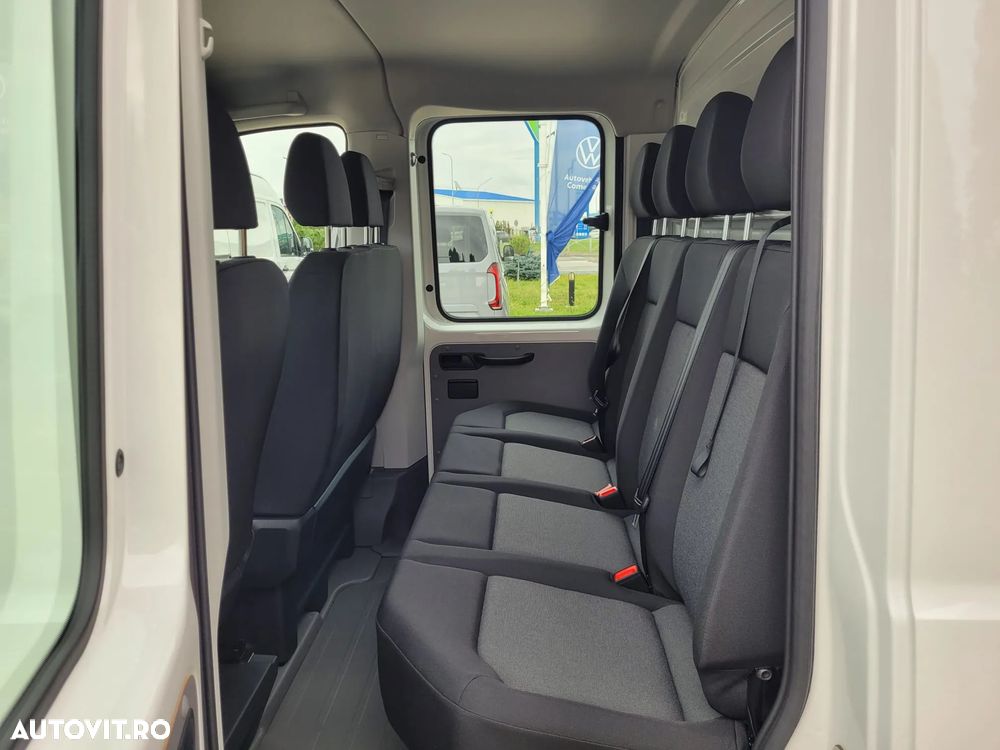 Volkswagen Crafter Dubla Cabina cu bena - 7 locuri - 17