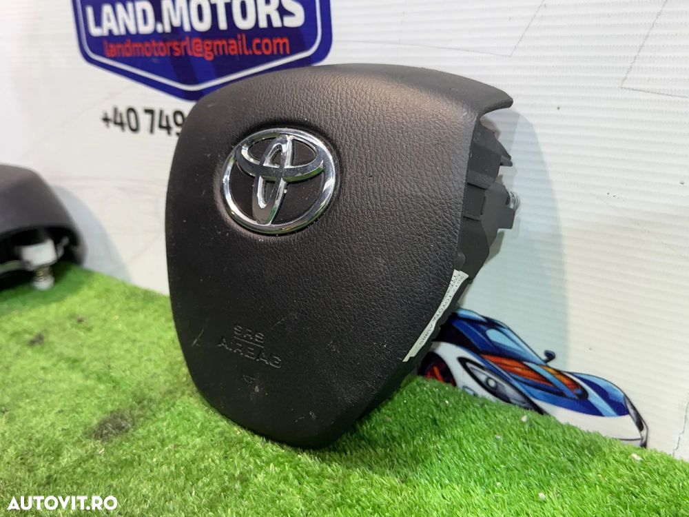 AIRBAG VOLAN TOYOTA AURIS 1.2 BENZINA 2017 COD OEM 45130-02450-C1 2013-2019 - 4