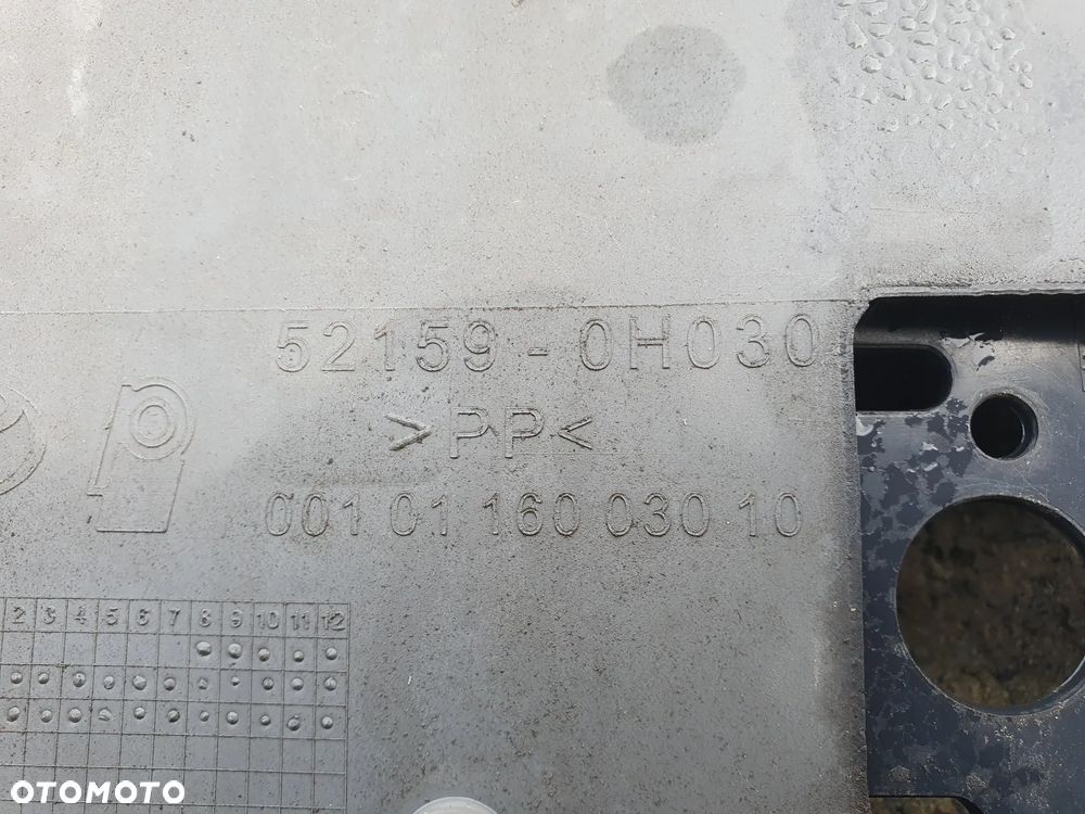 TOYOTA AYGO I ZDERZAK TYŁ TYLNY 52159-0H030 - 13