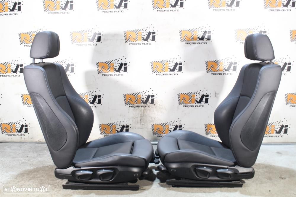 Conjunto De Bancos Bmw 1 (E87)  Bancos Bmw Serie 1 E87 Pack M Pele E T - 5