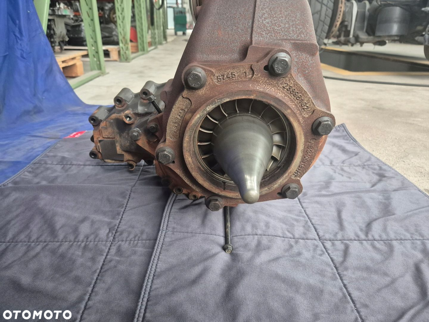 TURBINA TURBOSPRĘŻARKA TURBO COMPOUND I-SAVE VOLVO FH 5 Renault T-Serie Evo - 6