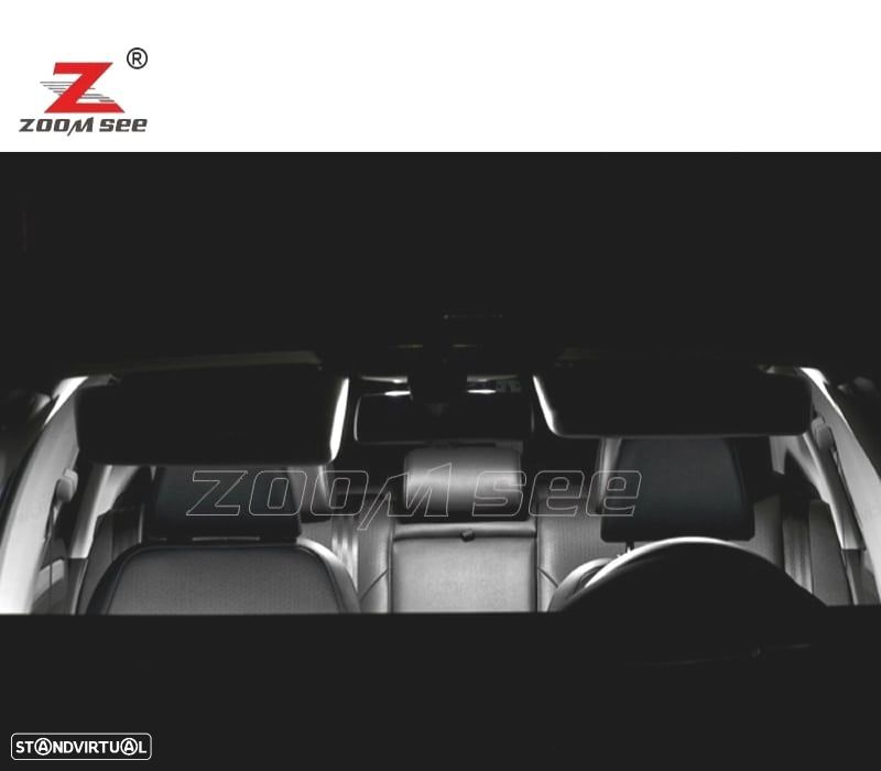 KIT COMPLETO DE 18 LÂMPADAS LED INTERIOR PARA VOLKSWAGEN VW PASSAT B7 SEDΜN 2012-2015 - 6