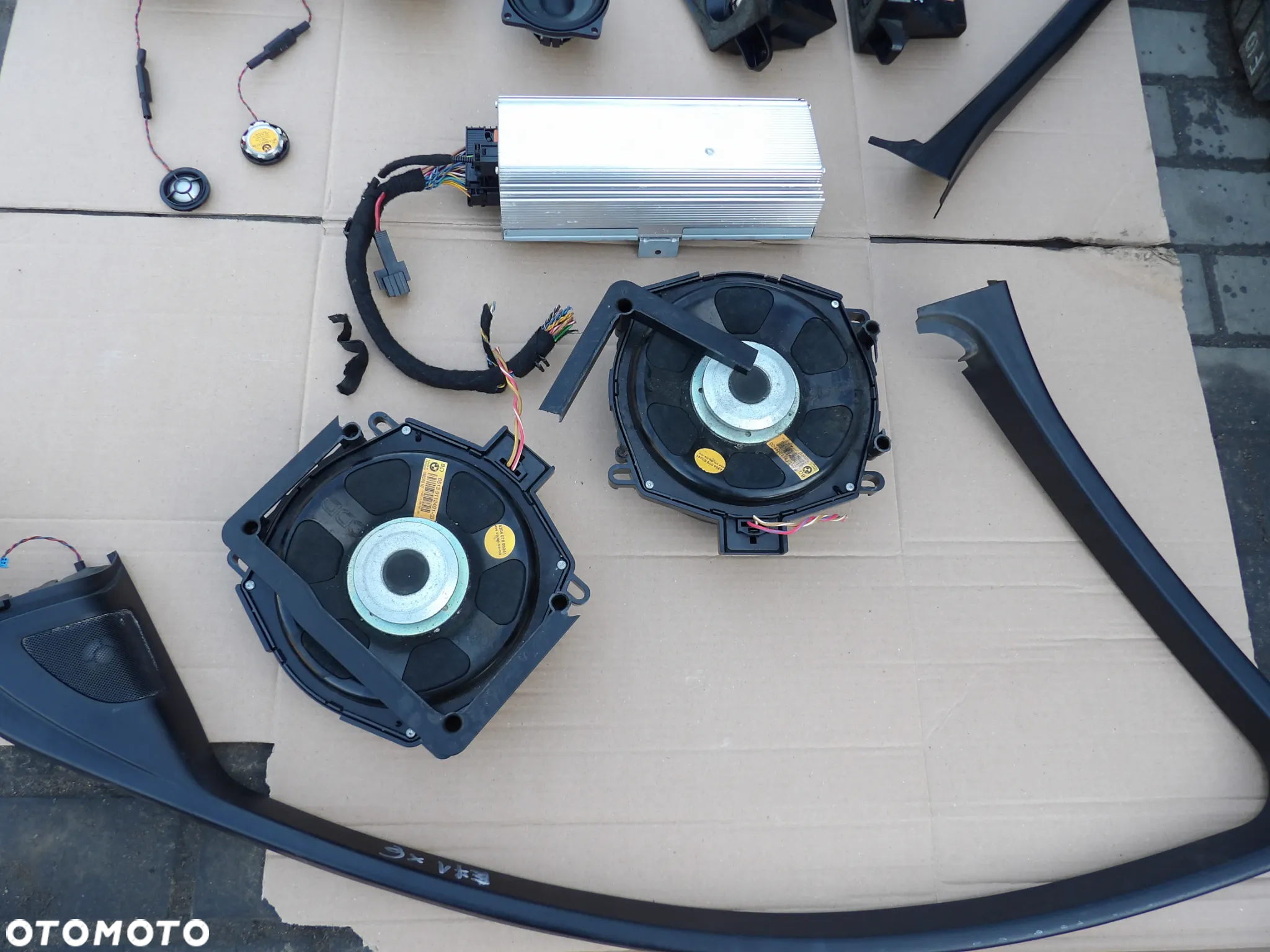 BMW - E71,X6 - KOMPLETNE NAGŁOŚNIENIE HIFI - AUDIO - 9180183  9112472  9112491  9112470 - 2