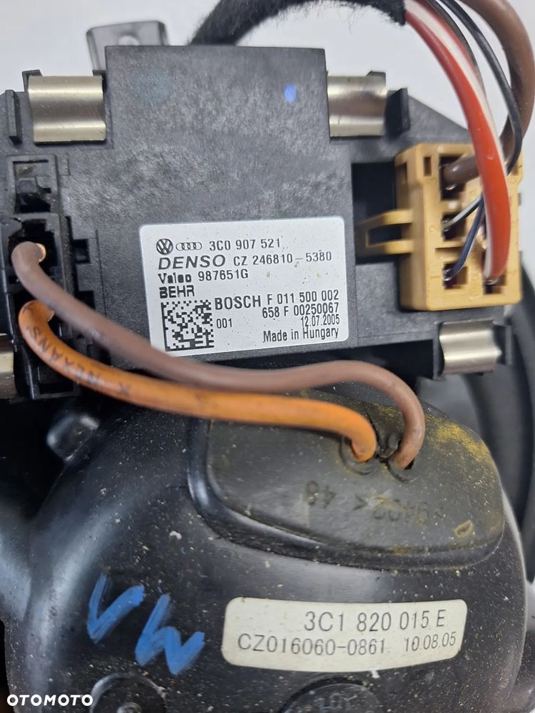 DMUCHAWA WENTYLATOR VALEO -VW PASSAT B6 / EUROPA - 2