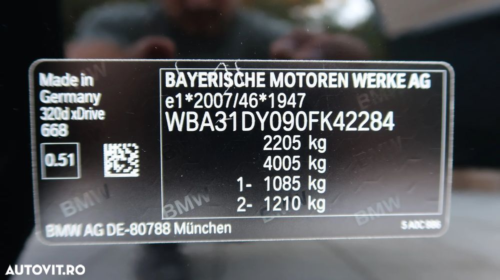 BMW Seria 3 320d xDrive AT Advantage - 22