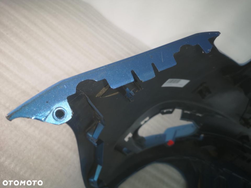 OPEL CORSA E NA 6 X PDC , BŁĘKITNY METALIK ZDERZAK PRZEDNI PRZÓD NR AUKCJI NZ519 - 23