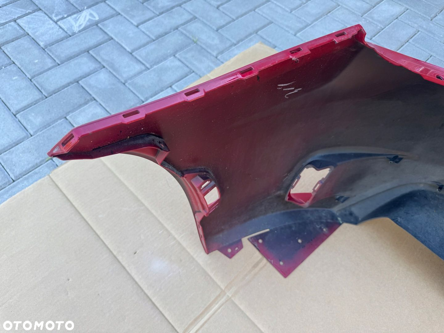 ZDERZAK TYŁ FIAT 124 SPIDER ABARTH ORYGINAŁ NIE KLEJONY - 10