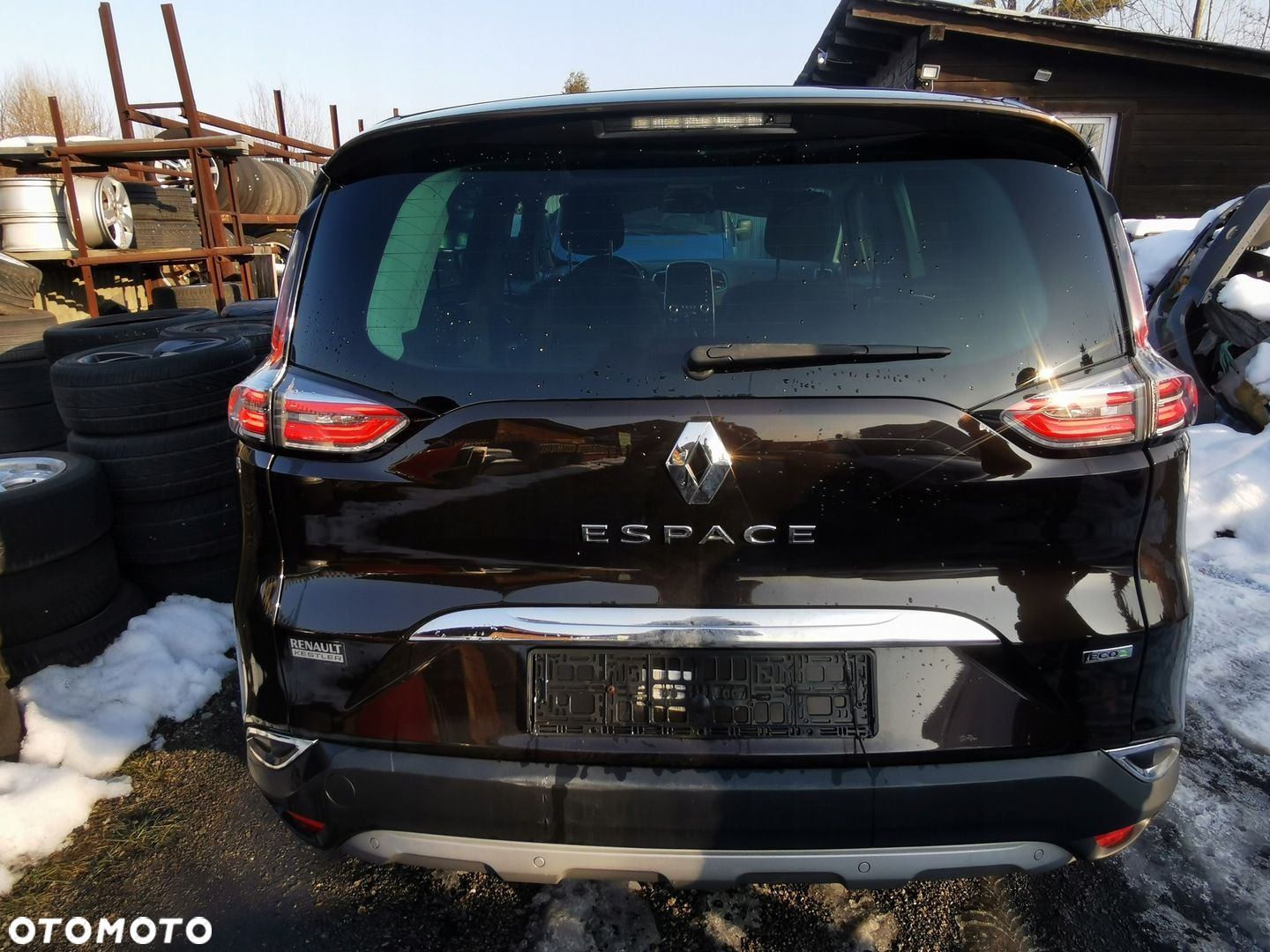 RENAULT ESPACE V 5 14-23 ZDERZAK TYLNY TYŁ 6xPDC KOMPLETNY BRĄZOWY TED17 - 16