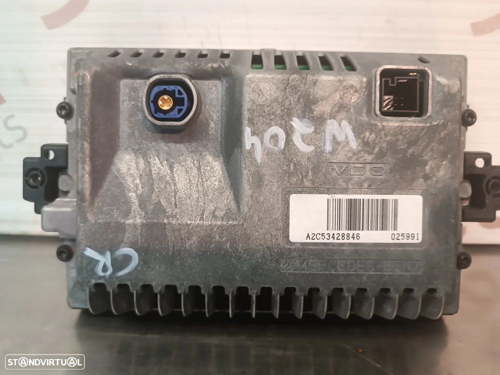 DISPLAY MULTIFUNÇÕES / NAVEGAÇÃO GPS MERCEDES C-ÇLASSE W204 A2C534288846 A1729012800 - 4