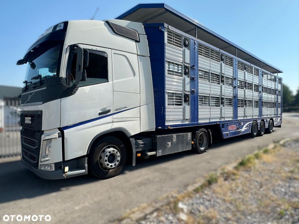 Volvo FH 460 EURO 6 + FINKL 3-POZIOMOWA | PODNOSZONY DACH | POIDŁA | WENTYLATORY - 5