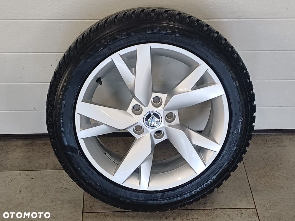 NR 7 Koła Zimowe Alufelgi SKODA Octavia 205/55/17 4xSemperit 5E3601025 - 4