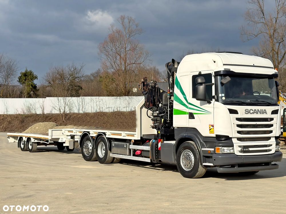 Scania R 440 * HIAB 330 - 5 + PILOT + PRZYCZEPA * STAN BDB - 3
