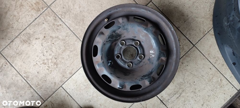FELGI STALOWE 5x100 6Jx14 CALI ET37 FABIA POLO IBIZA 4 SZTUKI KOMPLET - 5